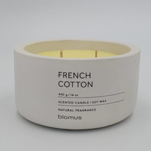 Bougie parfumée French Cotton