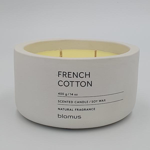 Bougie parfumée French Cotton